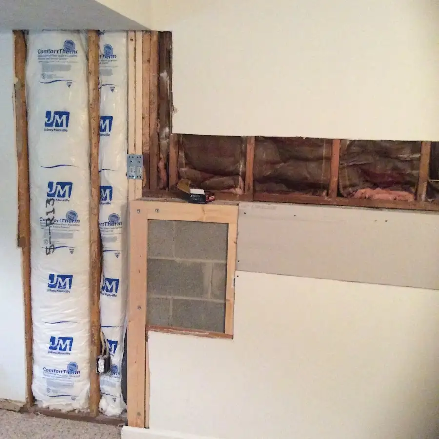 Wall insulation replacement during Odor Removal & Deodorization in Tumwater